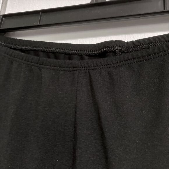 CLIMATE RIGHT by Cuddl Duds Black leggings Stretch Waist Womens Medium - Picture 4 of 7